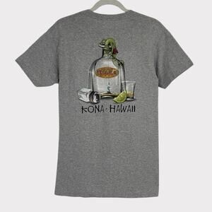 💙3 for $15 Kona Hawaii Grey Tequila Lizard Graphic Short Sleeve Tee